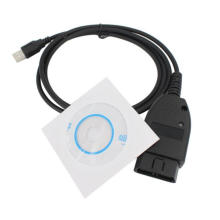 Câble adaptateur VAG 16.8.1 Hex pouvez Interface USB Version Deutsch/English/France diagnostiquer pour VW Audi Seat Skoda